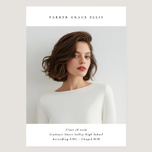 Simple Classy Graduation Announcement Class 2026