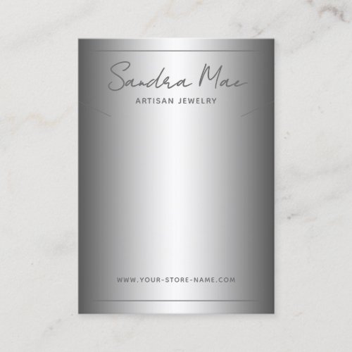 Simple Classy Minimalist Jewelry Display Card