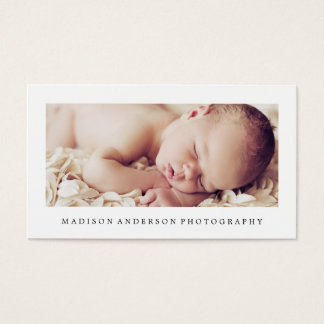 Simple & Clean 2 | Photography Business Cards