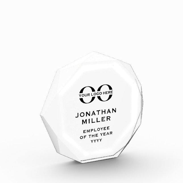 Simple Clean Employee Recognition Award (Left)