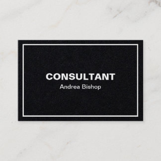 Simple Clean Frame Classic Business Card