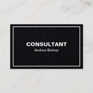 Simple Clean Frame Classic Business Card