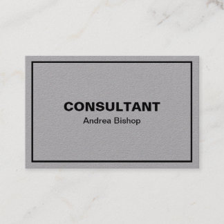 Simple Clean Frame Classic Business Card