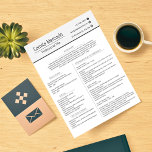 Simple Clean Gray White Executive Resume Template Letterhead<br><div class="desc">Elevate your profile above the competition with this Simple Clean Gray and White Executive Resume Template—With a sophisticated, customizable layout, this template offers an ideal platform to highlight your expertise and qualifications to prospective employers. Features a modern minimalist design and attention-grabbing headings. Fully editable sections for education, work history, and...</div>