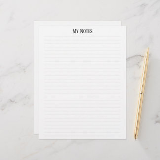Simple Clean Minimalist Dotted Lines personalize Letterhead