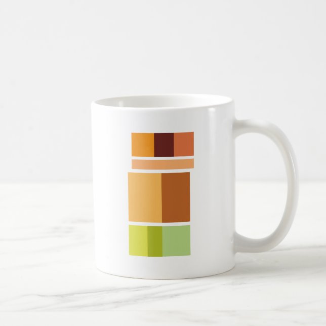 Simple Clean Modern Minimal Coffee Mug (Right)