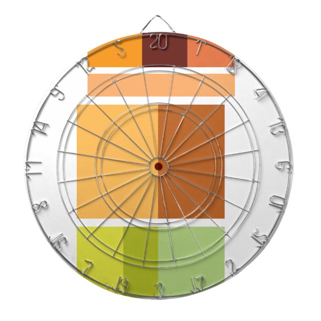 Simple Clean Modern Minimal Dartboard (Front)