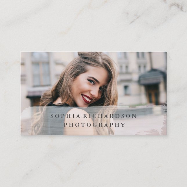 Simple & Clean | Photography Business Cards (Front)