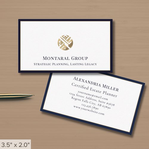 Simple Clean Professional Luxury Business Card - Product | North Red Vine
