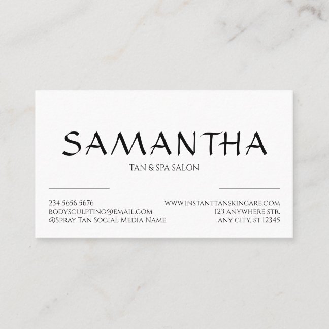 Simple Clean Shape Logo Modern Business Card