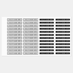 Kids Labels Zazzle