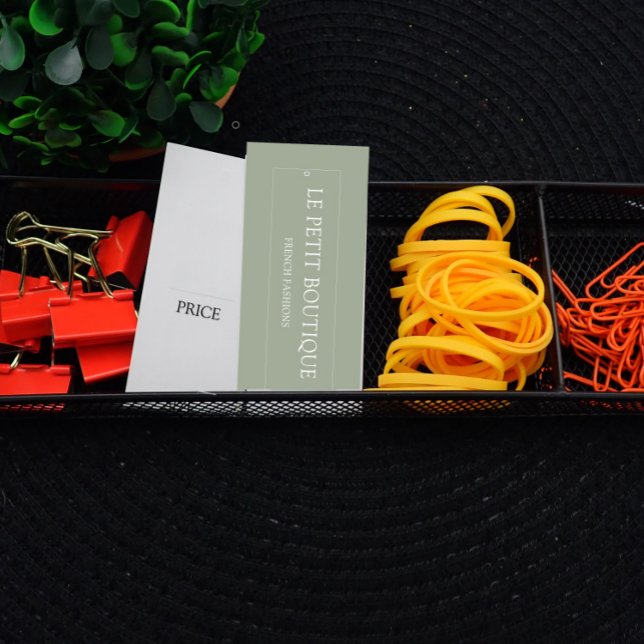 Simple Clothing Sage Hanging display Price Tag (Creator Uploaded)