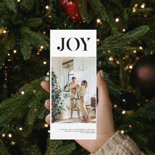 Simple Collage Christmas Holiday Photo  Joy