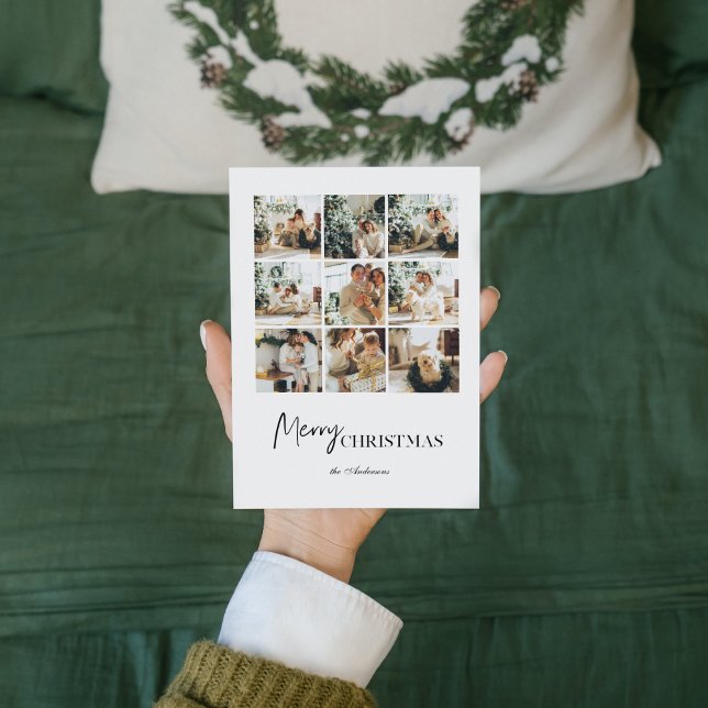 Simple Collage Family Photo | Merry Christmas (Creator Uploaded)