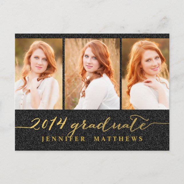 Simple Collage | Graduation Party Invitation (Front)