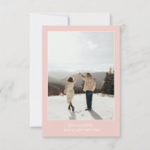 Simple Color Elegant Text and Photo / Wedding 