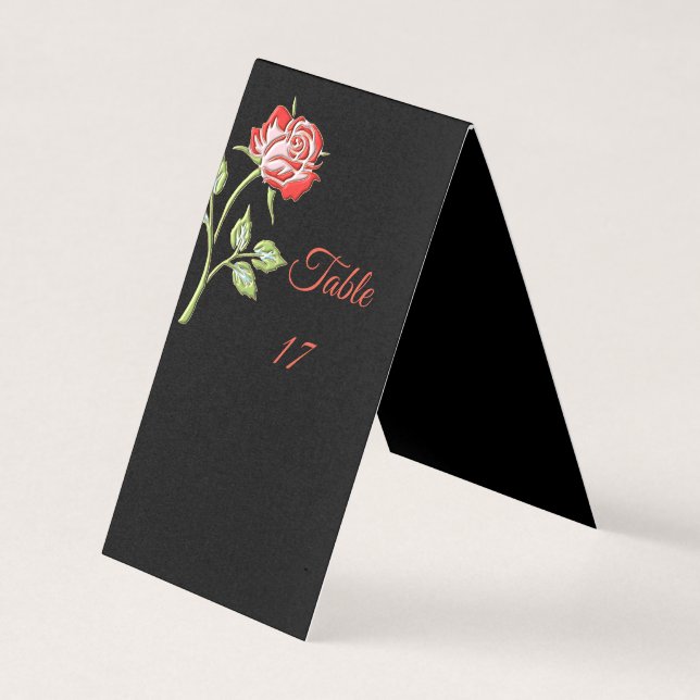 Simple Colored Rose (Front)