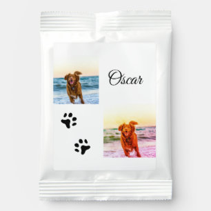 Simple colorful animal add name photo custom hot chocolate drink mix