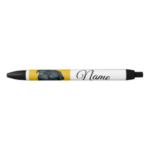 Simple colorful animal add name photo custom throw pen