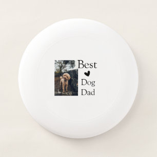 Simple colorful animal add name photo dog dad gift Wham-O frisbee