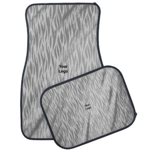 simple  colorful design add your logo text car flo car floor mat