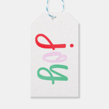 Simple colorful holiday Joy