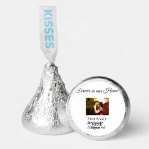 simple colorful minimal loving memory sympathy add hershey®'s kisses®