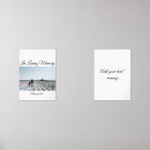 simple colorful minimal loving memory sympathy wall art sets