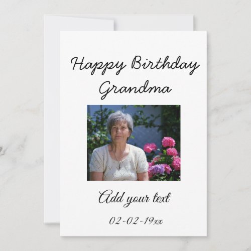 simple colorful minimal photo my grandma text year