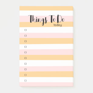 Simple Colorful To Do List Post-it Notes