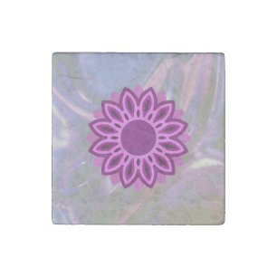 SIMPLE COLORFULL MODERN GIFT DAUGHTER SISTER MOM L STONE MAGNET