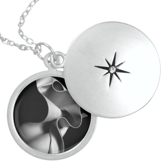 SIMPLE COLORFULL MODERN GIFT DAUGHTER SISTER MOM  LOCKET NECKLACE (Front)