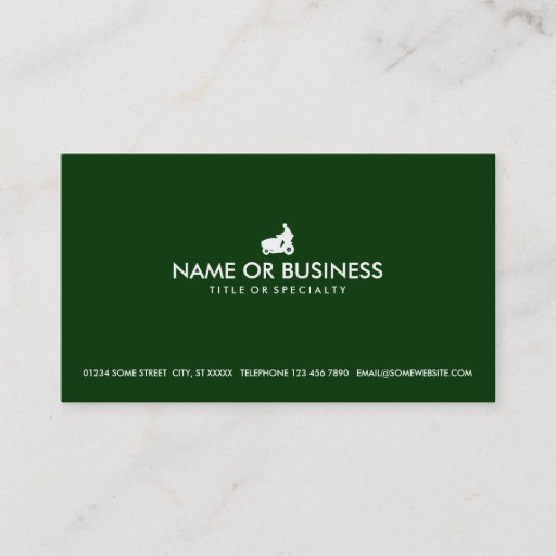 Customizable simple commercial lawn care business card templates