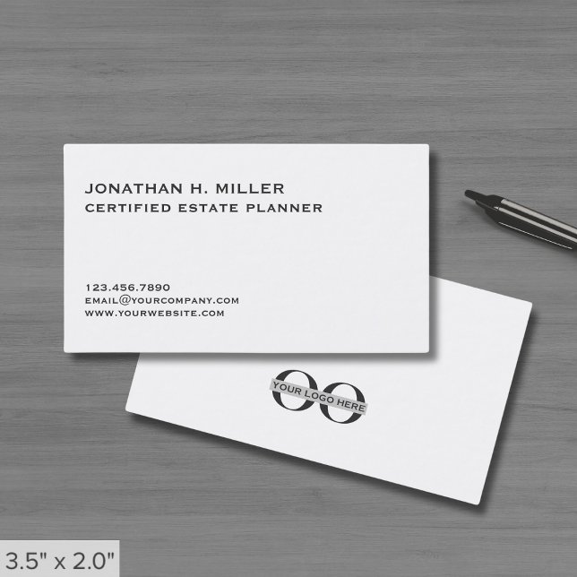 Simple Company Logo Business Card (Creator Uploaded)