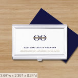 Simple Company Logo Business Card Case<br><div class="desc">Elevate your networking game with this simple, sleek, and professional business card case. The clean white background features your logo, company name, address, contact information and website in classic typography in the lower thirds add a touch of sophistication to your business interactions. Stay organized and make a lasting impression with...</div>
