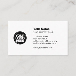 Simple Company Logo Business Cards