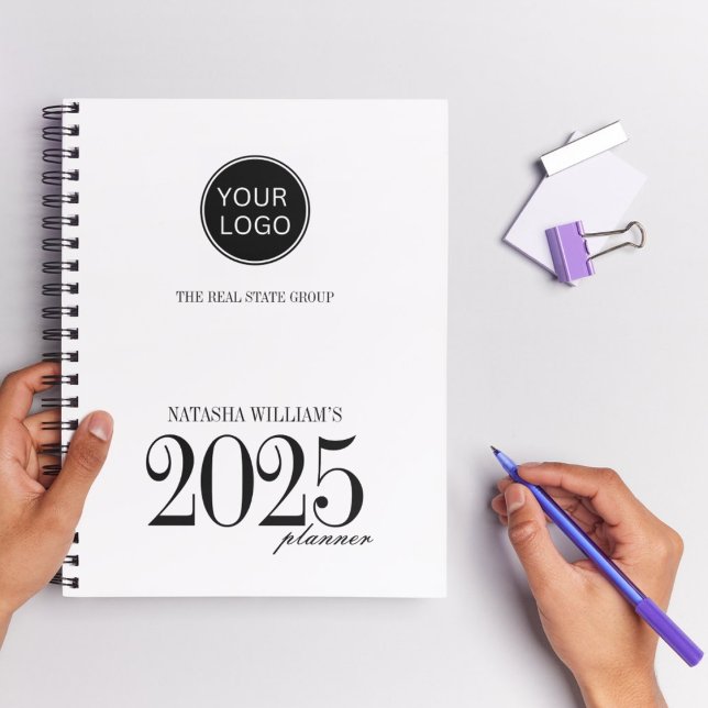 Simple Company Logo Custom 2025 Planner (Creator Uploaded)