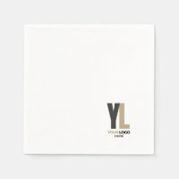 Simple Company vertical logo Business Brand Corner