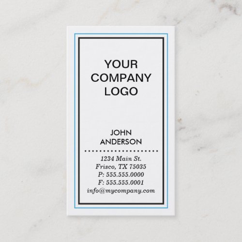 Simple Contemporary Business Card