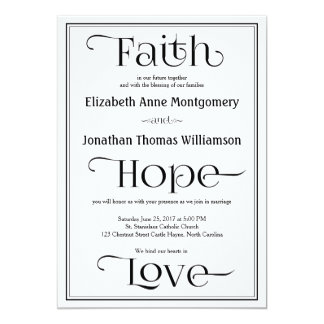 Christian Wedding Invitations 4