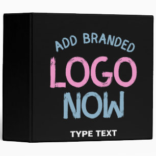 SIMPLE CONTEMPORARY CLEAN BLACK FASHIONABLE CLIENT 3 RING BINDER