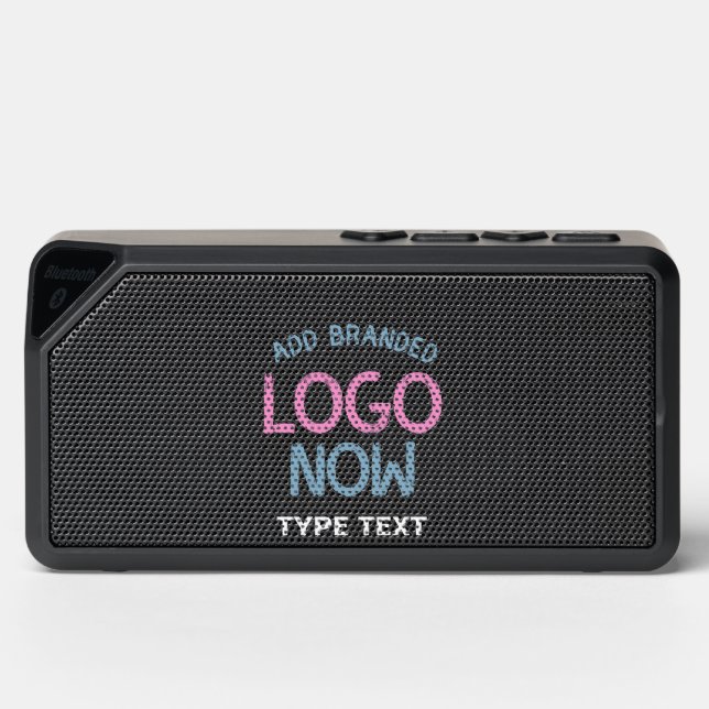 SIMPLE CONTEMPORARY CLEAN BLACK FASHIONABLE CLIENT BLUETOOTH SPEAKER (Front)