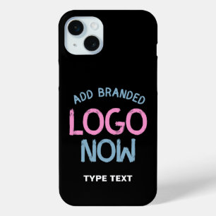SIMPLE CONTEMPORARY CLEAN BLACK FASHIONABLE CLIENT iPhone 15 PLUS CASE