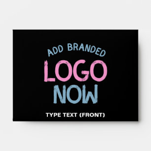 SIMPLE CONTEMPORARY CLEAN BLACK FASHIONABLE CLIENT ENVELOPE