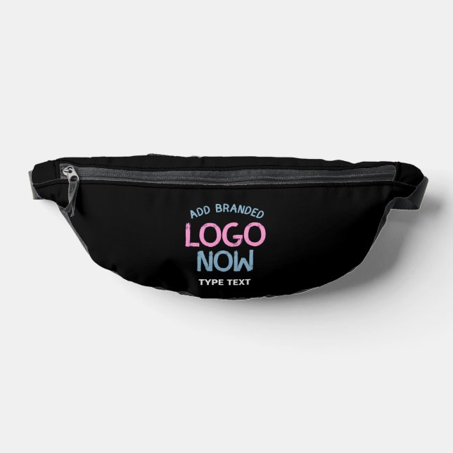 SIMPLE CONTEMPORARY CLEAN BLACK FASHIONABLE CLIENT FANNY PACK (Lay Down)