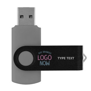 SIMPLE CONTEMPORARY CLEAN BLACK FASHIONABLE CLIENT FLASH DRIVE