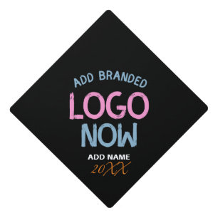 SIMPLE CONTEMPORARY CLEAN BLACK FASHIONABLE CLIENT GRADUATION CAP TOPPER