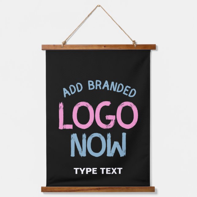 SIMPLE CONTEMPORARY CLEAN BLACK FASHIONABLE CLIENT HANGING TAPESTRY (Front)