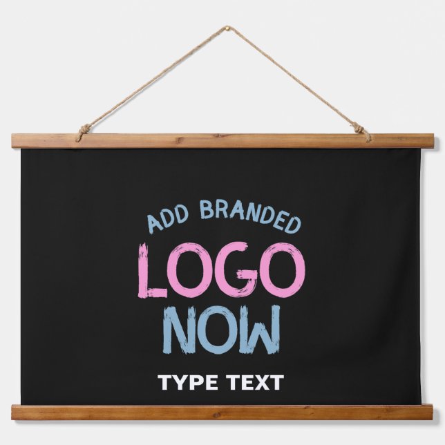 SIMPLE CONTEMPORARY CLEAN BLACK FASHIONABLE CLIENT HANGING TAPESTRY (Front)