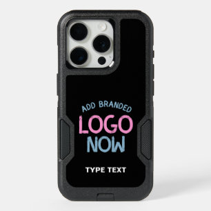 SIMPLE CONTEMPORARY CLEAN BLACK FASHIONABLE CLIENT iPhone 15 PRO CASE